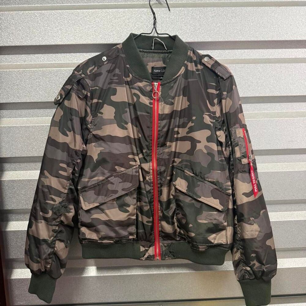 New-look Men's Khaki and Green Jacket